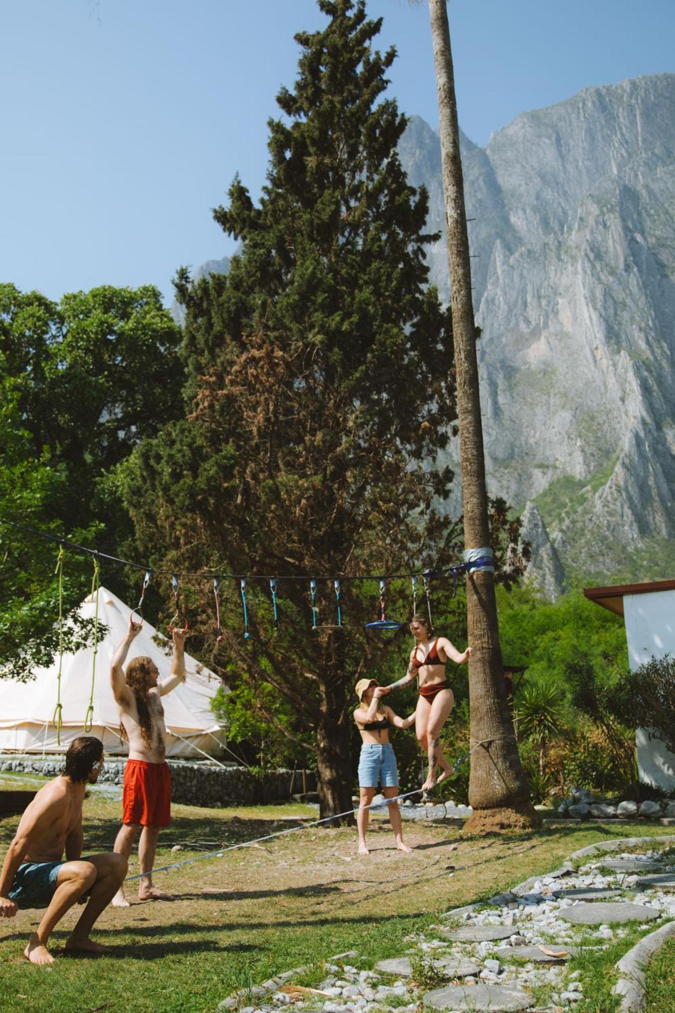 La Posada En El Potrero Chico Hidalgo  外观 照片