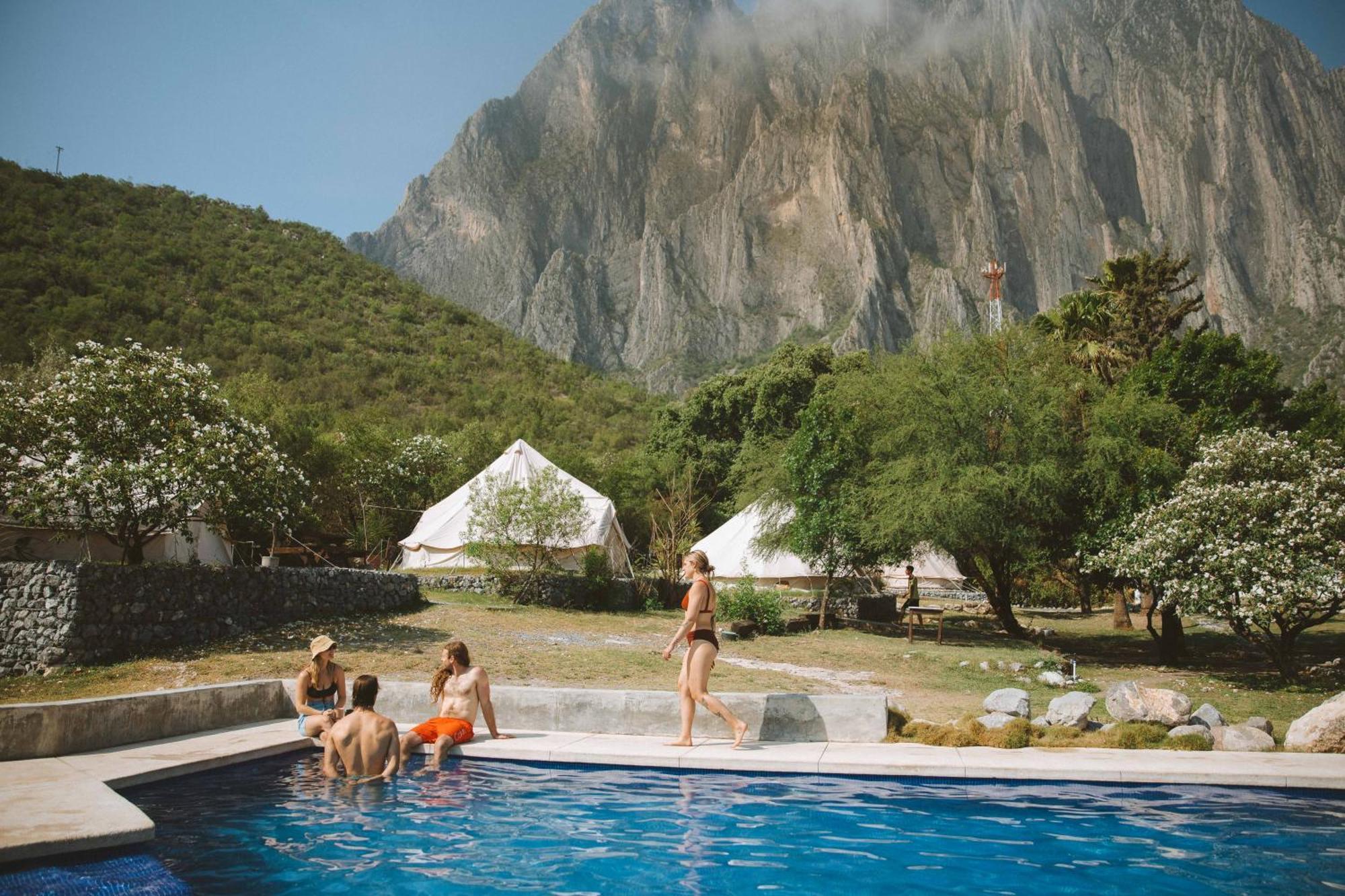La Posada En El Potrero Chico Hidalgo  外观 照片